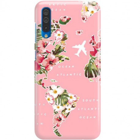 ETUI CLEAR NA TELEFON SAMSUNG GALAXY A50 SAMOLOTEM PO ŚWIECIE