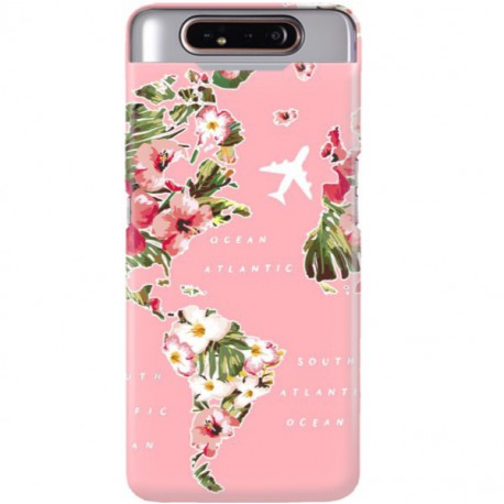 ETUI CLEAR NA TELEFON SAMSUNG GALAXY A90 SAMOLOTEM PO ŚWIECIE