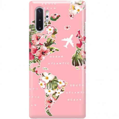 ETUI CLEAR NA TELEFON SAMSUNG GALAXY NOTE 10 PLUS SAMOLOTEM PO ŚWIECIE