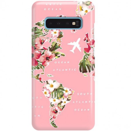 ETUI CLEAR NA TELEFON SAMSUNG GALAXY S10 SAMOLOTEM PO ŚWIECIE