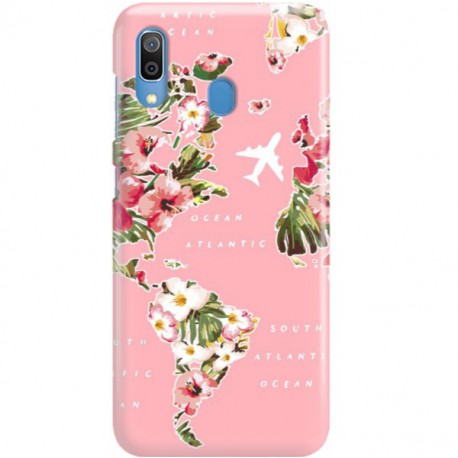 ETUI CLEAR NA TELEFON SAMSUNG GALAXY A30 SAMOLOTEM PO ŚWIECIE