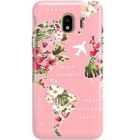 ETUI CLEAR NA TELEFON SAMSUNG GALAXY J4 2018 SAMOLOTEM PO ŚWIECIE