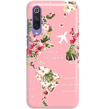 ETUI CLEAR NA TELEFON XIAOMI MI9 SE SAMOLOTEM PO ŚWIECIE