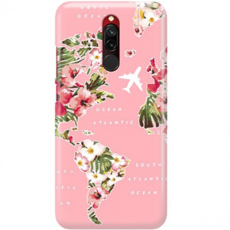 ETUI CLEAR NA TELEFON XIAOMI REDMI 8 SAMOLOTEM PO ŚWIECIE