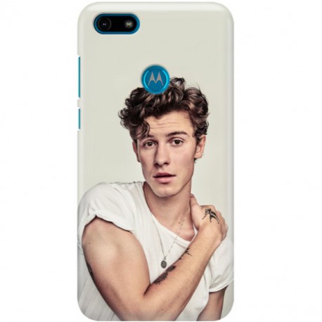ETUI CLEAR NA TELEFON MOTOROLA MOTO E6 PLAY SHAWN MENDES