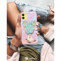 ETUI CLEAR NA TELEFON APPLE IPHONE 11 SPACE HAIR