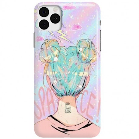 ETUI CLEAR NA TELEFON APPLE IPHONE 11 PRO MAX SPACE HAIR