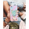 ETUI CLEAR NA TELEFON APPLE IPHONE 6 / 6S SPACE HAIR