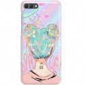 ETUI CLEAR NA TELEFON HUAWEI Y9 2018 SPACE HAIR