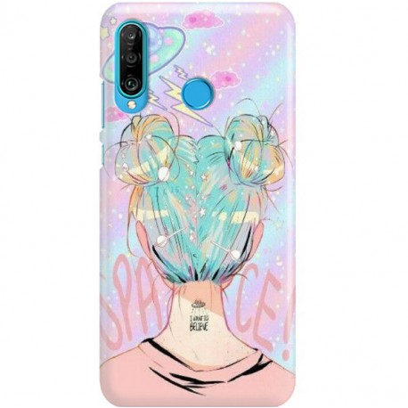 ETUI CLEAR NA TELEFON HUAWEI P30 LITE SPACE HAIR
