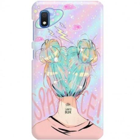 ETUI CLEAR NA TELEFON SAMSUNG GALAXY A10 SPACE HAIR