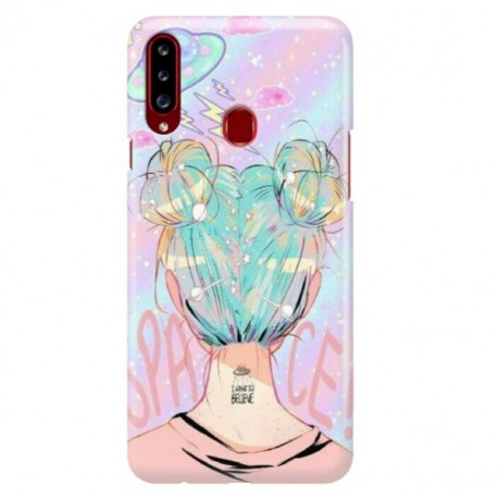 ETUI CLEAR NA TELEFON SAMSUNG GALAXY A20S SPACE HAIR