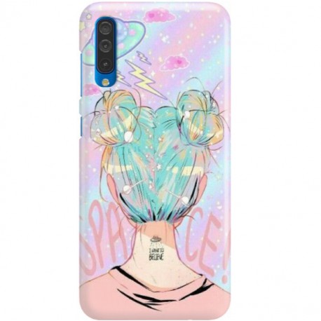 ETUI CLEAR NA TELEFON SAMSUNG GALAXY A50 SPACE HAIR