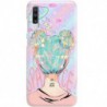 ETUI CLEAR NA TELEFON SAMSUNG GALAXY A70 SPACE HAIR