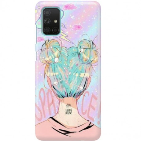 ETUI CLEAR NA TELEFON SAMSUNG GALAXY A71 SPACE HAIR