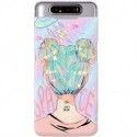 ETUI CLEAR NA TELEFON SAMSUNG GALAXY A80 SPACE HAIR