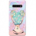 ETUI CLEAR NA TELEFON SAMSUNG GALAXY S10 PLUS SPACE HAIR