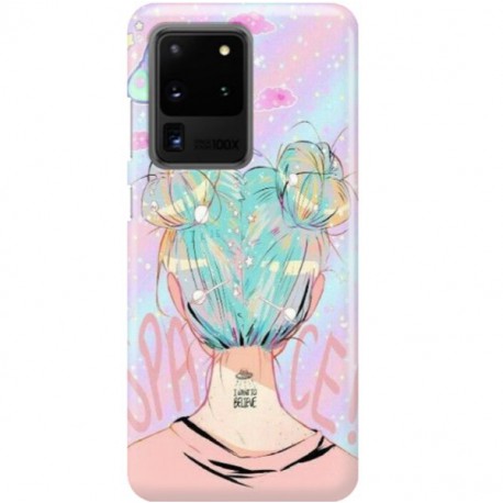 ETUI CLEAR NA TELEFON SAMSUNG GALAXY S11 PLUS / S20 ULTRA SPACE HAIR