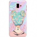 ETUI CLEAR NA TELEFON SAMSUNG GALAXY J6 PLUS 2018 SPACE HAIR