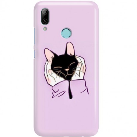 ETUI CLEAR NA TELEFON HUAWEI P SMART 2019 SŁODKI KOTEK