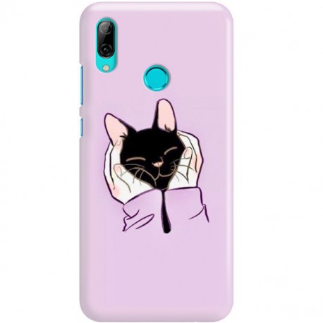 ETUI CLEAR NA TELEFON HUAWEI P SMART Z / HONOR 9X SŁODKI KOTEK