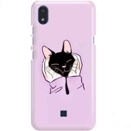 ETUI CLEAR NA TELEFON LG K20 SŁODKI KOTEK