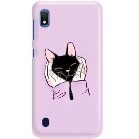 ETUI CLEAR NA TELEFON SAMSUNG GALAXY A10E SŁODKI KOTEK