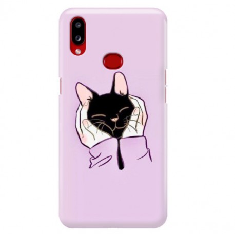 ETUI CLEAR NA TELEFON SAMSUNG GALAXY A10S SŁODKI KOTEK