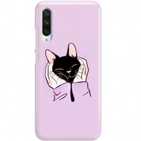 ETUI CLEAR NA TELEFON XIAOMI MI9 LITE SŁODKI KOTEK