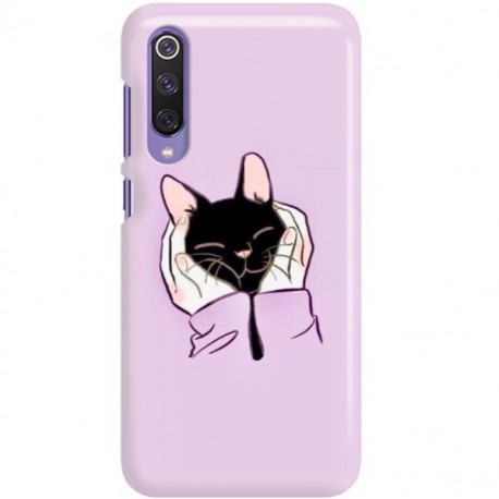 ETUI CLEAR NA TELEFON XIAOMI MI9 SE SŁODKI KOTEK