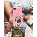 ETUI CLEAR NA TELEFON APPLE IPHONE 7 / 8 SŁODKI MOPS