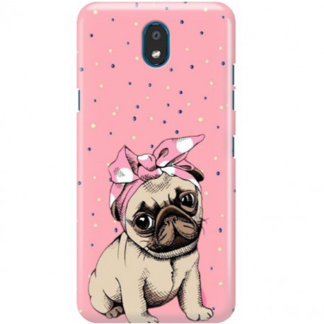 ETUI CLEAR NA TELEFON LG K30 2019 SŁODKI MOPS