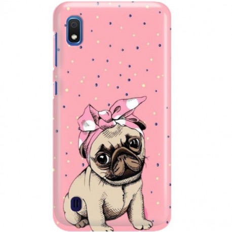 ETUI CLEAR NA TELEFON SAMSUNG GALAXY A10E SŁODKI MOPS