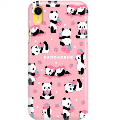 ETUI CLEAR NA TELEFON APPLE IPHONE XR SŁODKIE PANDY