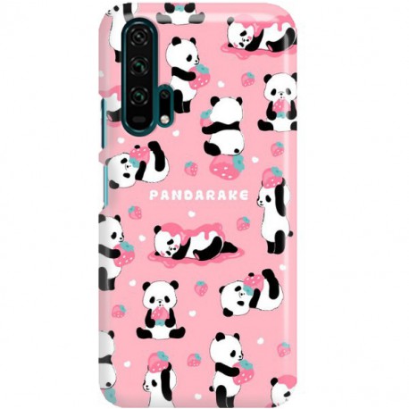 ETUI CLEAR NA TELEFON HUAWEI HONOR 20 PRO SŁODKIE PANDY