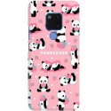 ETUI CLEAR NA TELEFON HUAWEI MATE 20 SŁODKIE PANDY
