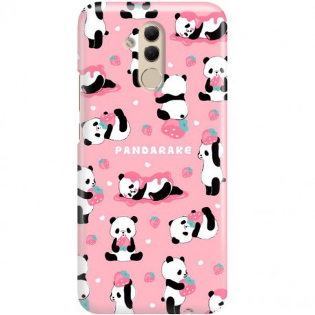 ETUI CLEAR NA TELEFON HUAWEI MATE 20 LITE SŁODKIE PANDY
