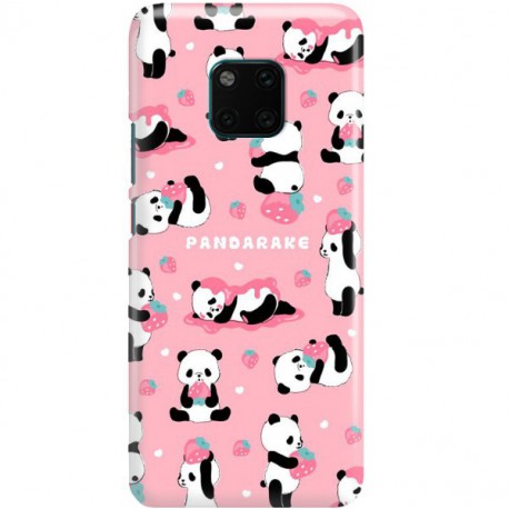 ETUI CLEAR NA TELEFON HUAWEI MATE 20 PRO SŁODKIE PANDY