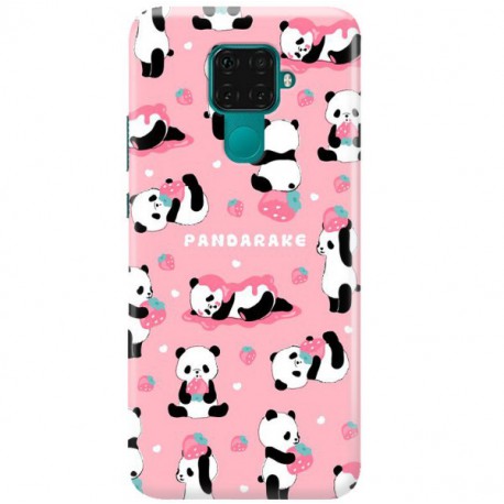 ETUI CLEAR NA TELEFON HUAWEI MATE 30 LITE SŁODKIE PANDY