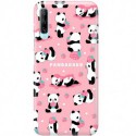 ETUI CLEAR NA TELEFON HUAWEI P SMART PRO / HONOR Y9S SŁODKIE PANDY
