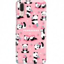 ETUI CLEAR NA TELEFON HUAWEI P20 SŁODKIE PANDY