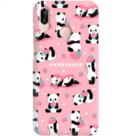 ETUI CLEAR NA TELEFON HUAWEI P20 LITE SŁODKIE PANDY