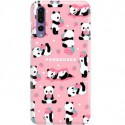 ETUI CLEAR NA TELEFON HUAWEI P20 PRO SŁODKIE PANDY