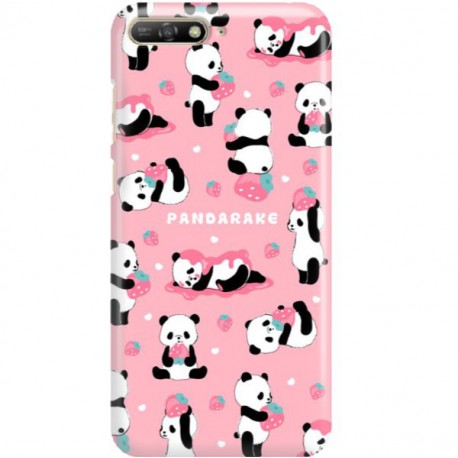 ETUI CLEAR NA TELEFON HUAWEI Y6 2019 SŁODKIE PANDY