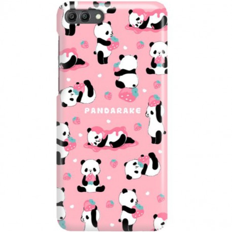 ETUI CLEAR NA TELEFON HUAWEI Y9 2018 SŁODKIE PANDY