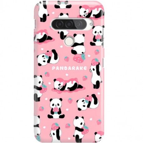 ETUI CLEAR NA TELEFON LG G8S / G8S THINQ SŁODKIE PANDY