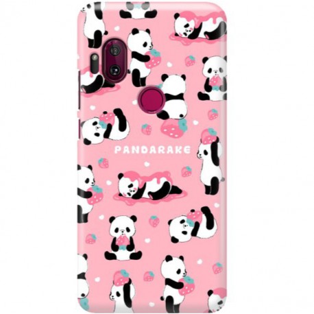 ETUI CLEAR NA TELEFON MOTOROLA ONE HYPER SŁODKIE PANDY