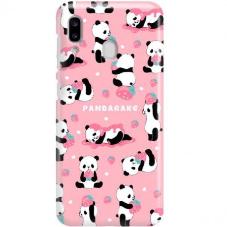 ETUI CLEAR NA TELEFON SAMSUNG GALAXY A20E SŁODKIE PANDY