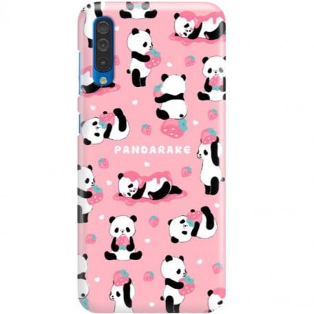ETUI CLEAR NA TELEFON SAMSUNG GALAXY A50 SŁODKIE PANDY