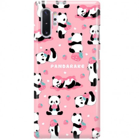ETUI CLEAR NA TELEFON SAMSUNG GALAXY NOTE 10 PLUS SŁODKIE PANDY